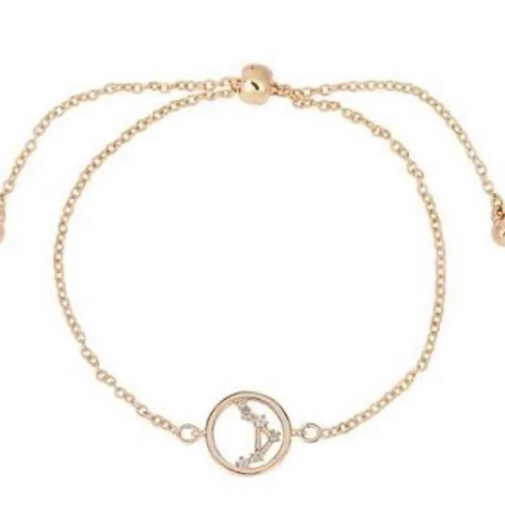 NEW! LC Lauren Conrad Libra Zodiac Cubic Zirconia Pull Bracelet